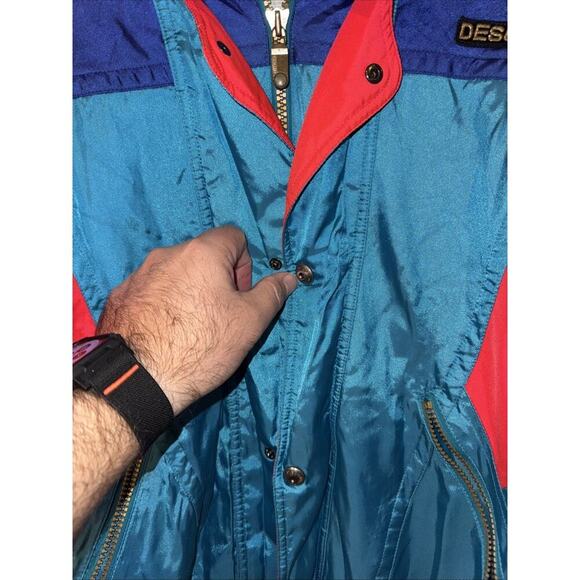 Vintage 1980's Descente Ski Jacket Men's Size Medium - Picture 2 of 5